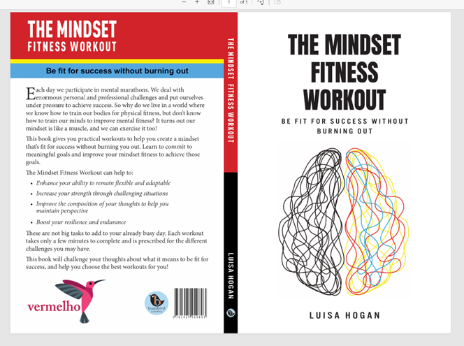 The Mindset Fitness Workout Book- Luisa Hogan